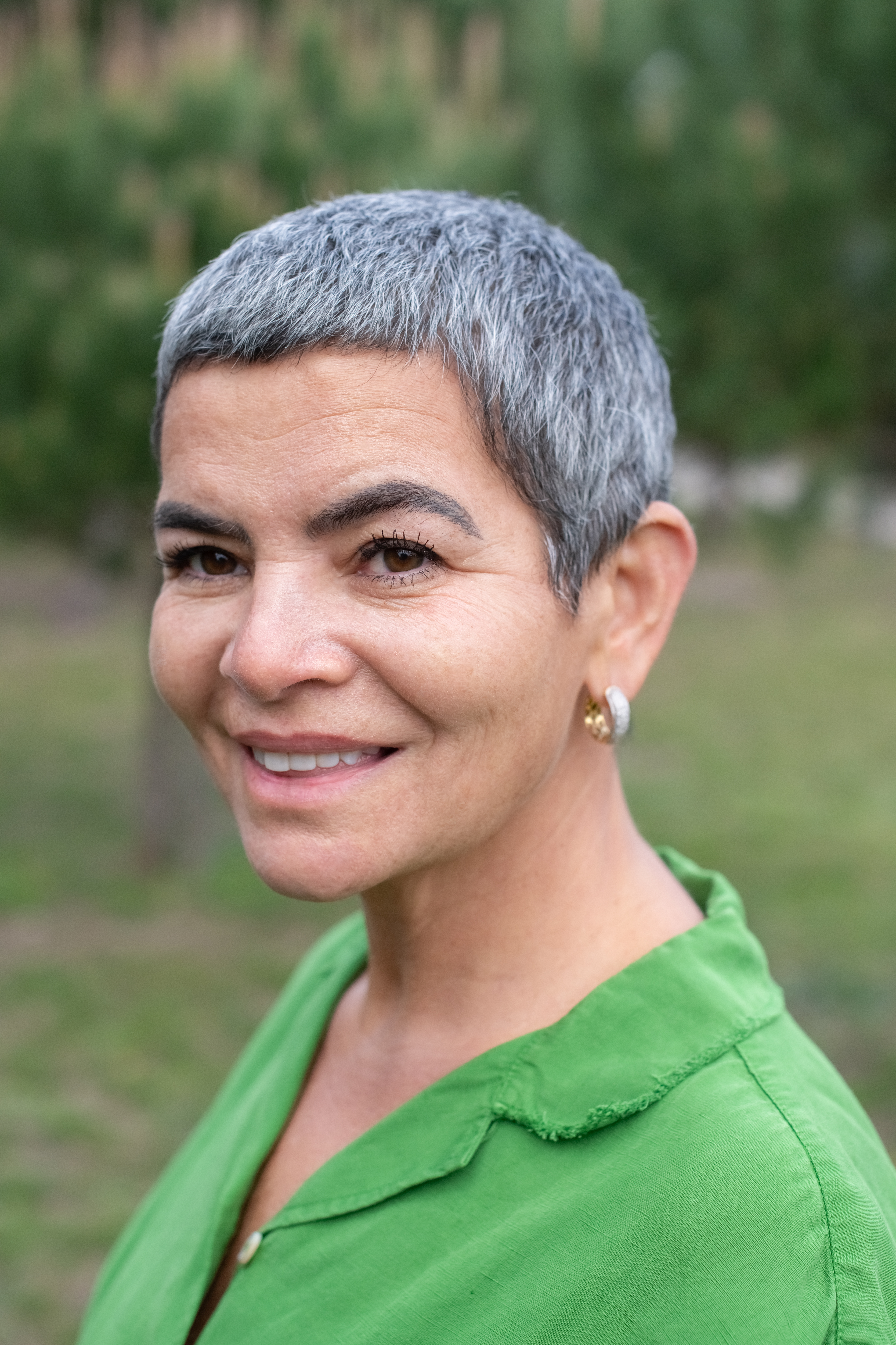 Retrato de María, una emprendedora de 63 años